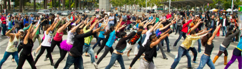 flash mob team building